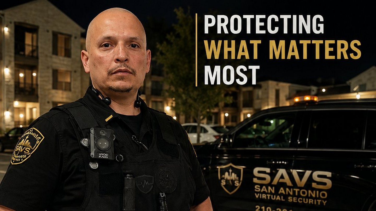 SAVS officer on post