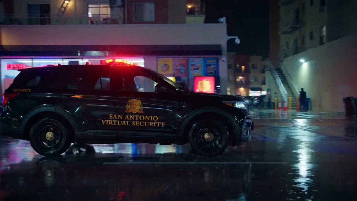 SAVS patrol vehicle, side view